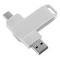 SELÇUKLU GÜMÜŞ OTG USB BELLEK (64 GB 3.0) | Promosyon Ürünleri