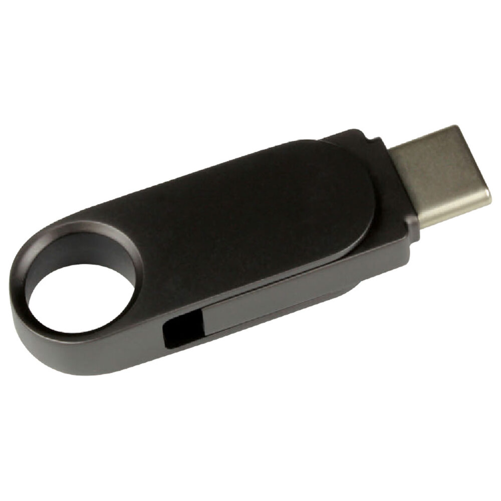 BOLKAR SİYAH 32 GB MİNİ TYPE-C OTG METAL USB BELLEK | Promosyon Ürünleri