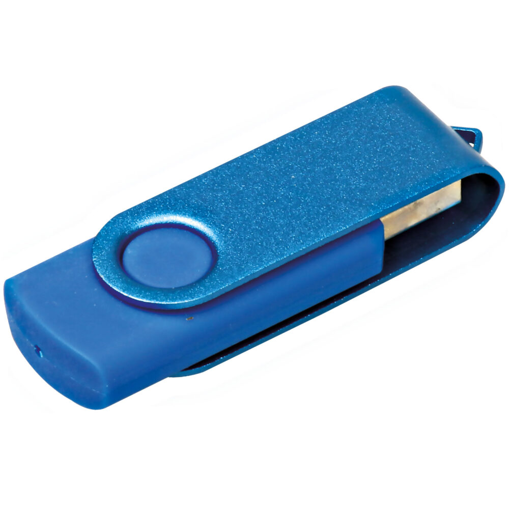 EŞREFOĞULLARI LACİVERT DÖNER KAPAKLI USB BELLEK (32 GB) - Görsel 1