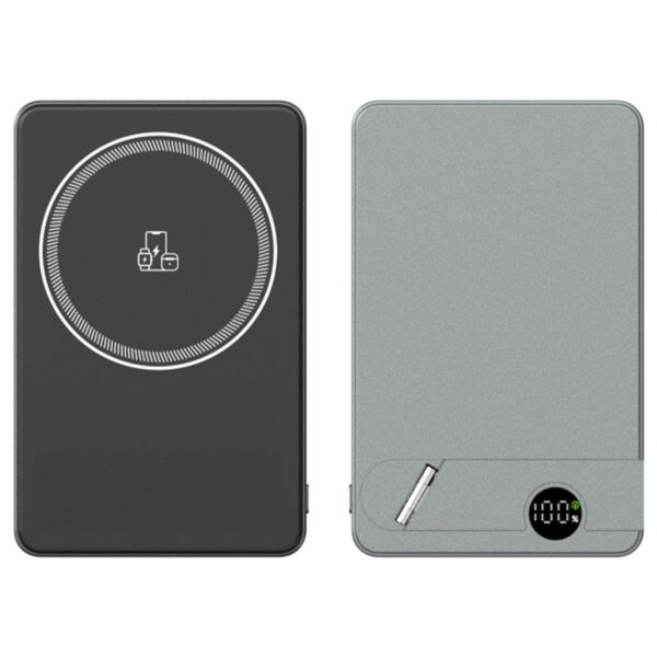 KİLYOS 10.000 MAH SİYAH WİRELESS STANDLI POWERBANK