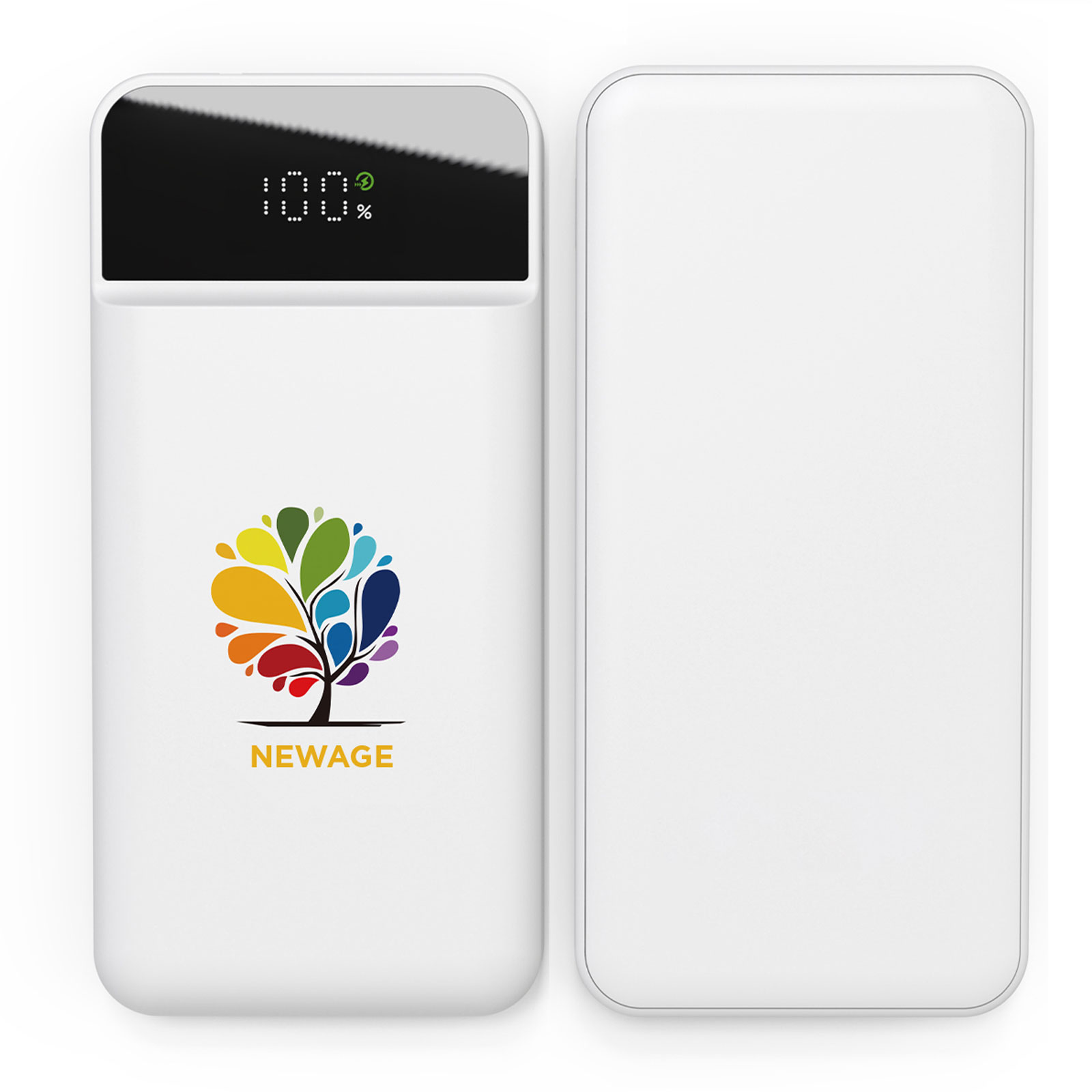 ÜZÜMLÜ 10.000 MAH BEYAZ WIRELESS POWERBANK | Promosyon Ürünleri
