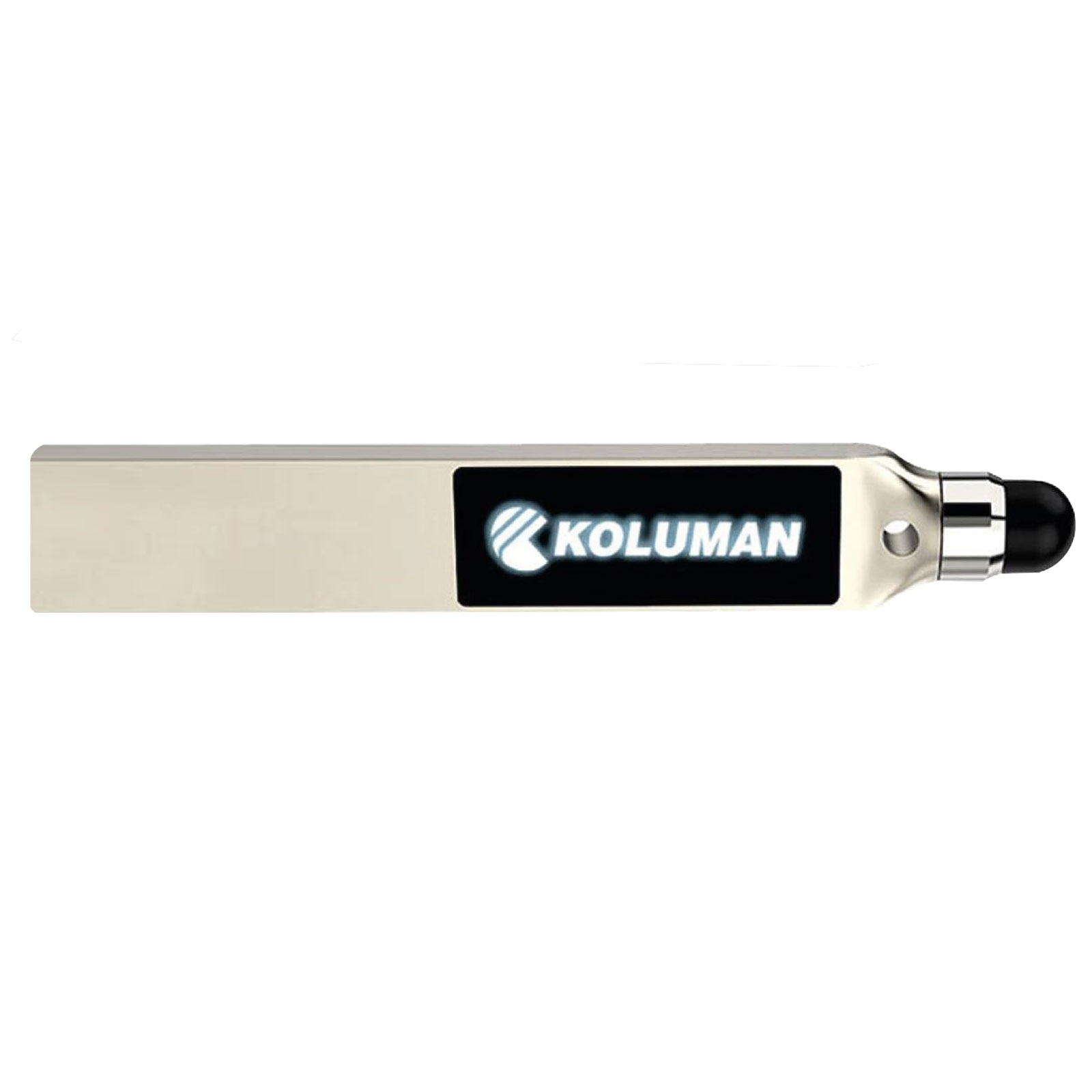 LADİN GÜMÜŞ LEDLİ USB BELLEK (32 GB) | Promosyon Ürünleri