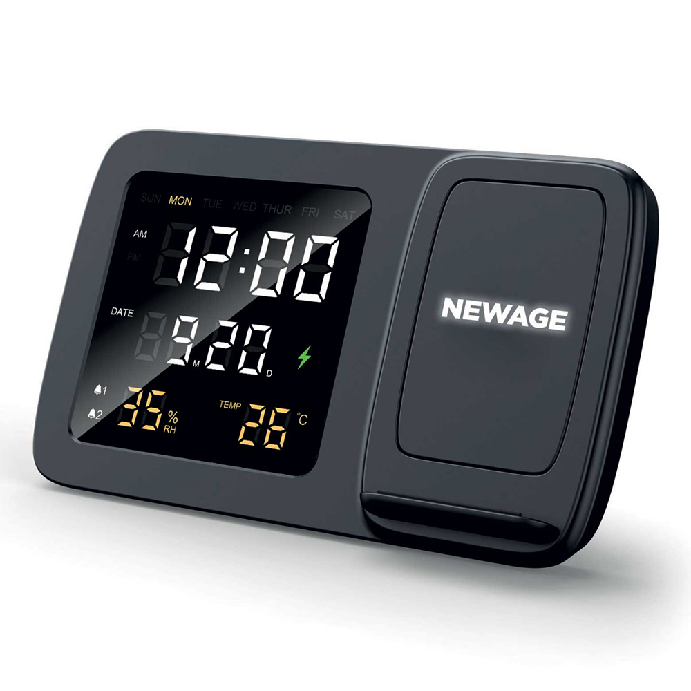 BÜlbÜl masaÜstÜ saat ve kablosuz Şarj standi ekstra promosyon ekstra promosyon