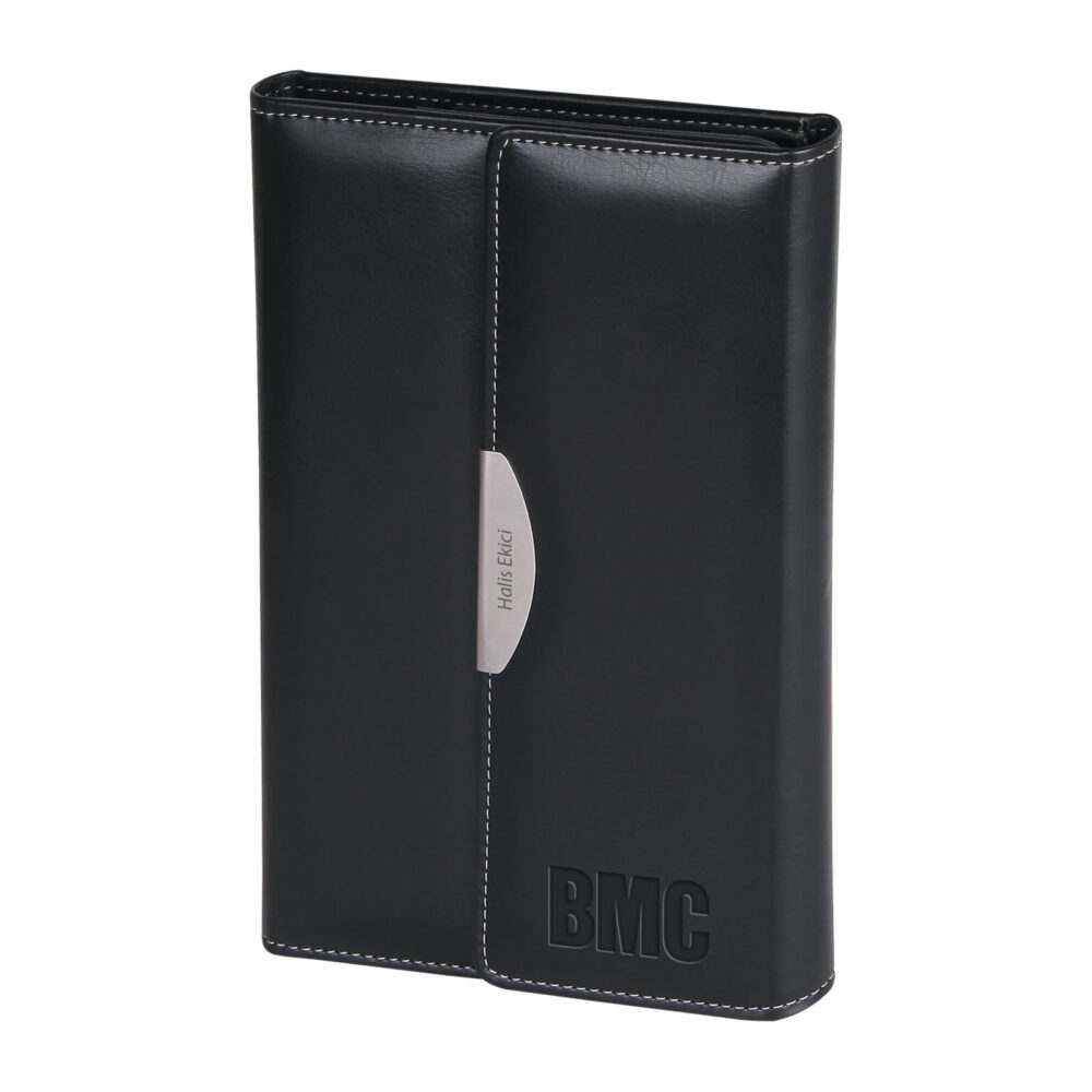 ÜRGÜP SİYAH ÇANTALI DEFTER (16X23 CM) | Promosyon Ürünleri