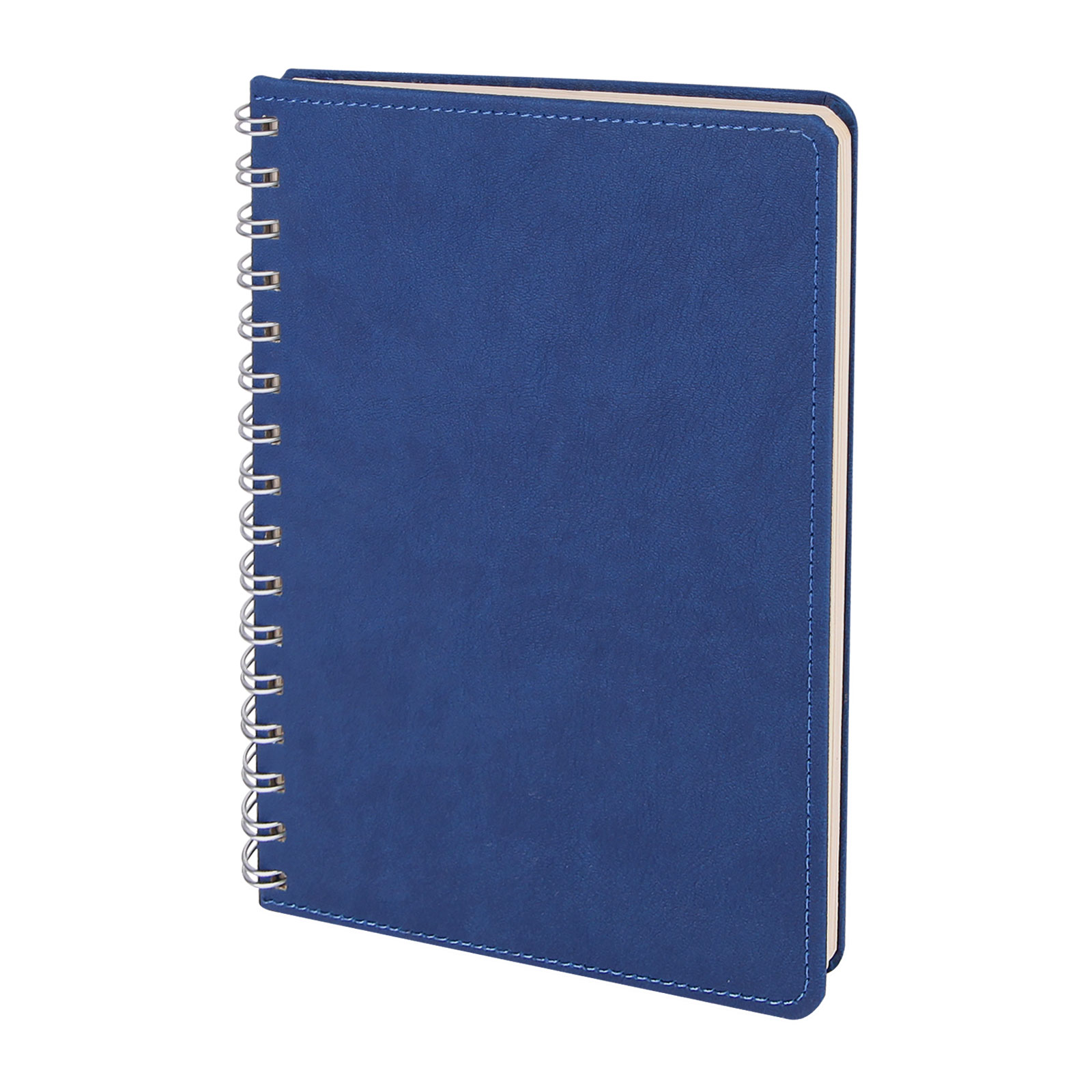 BATIKENT LACİVERT SPİRALLİ TARİHSİZ DEFTER (15X21 CM) | Promosyon Ürünleri
