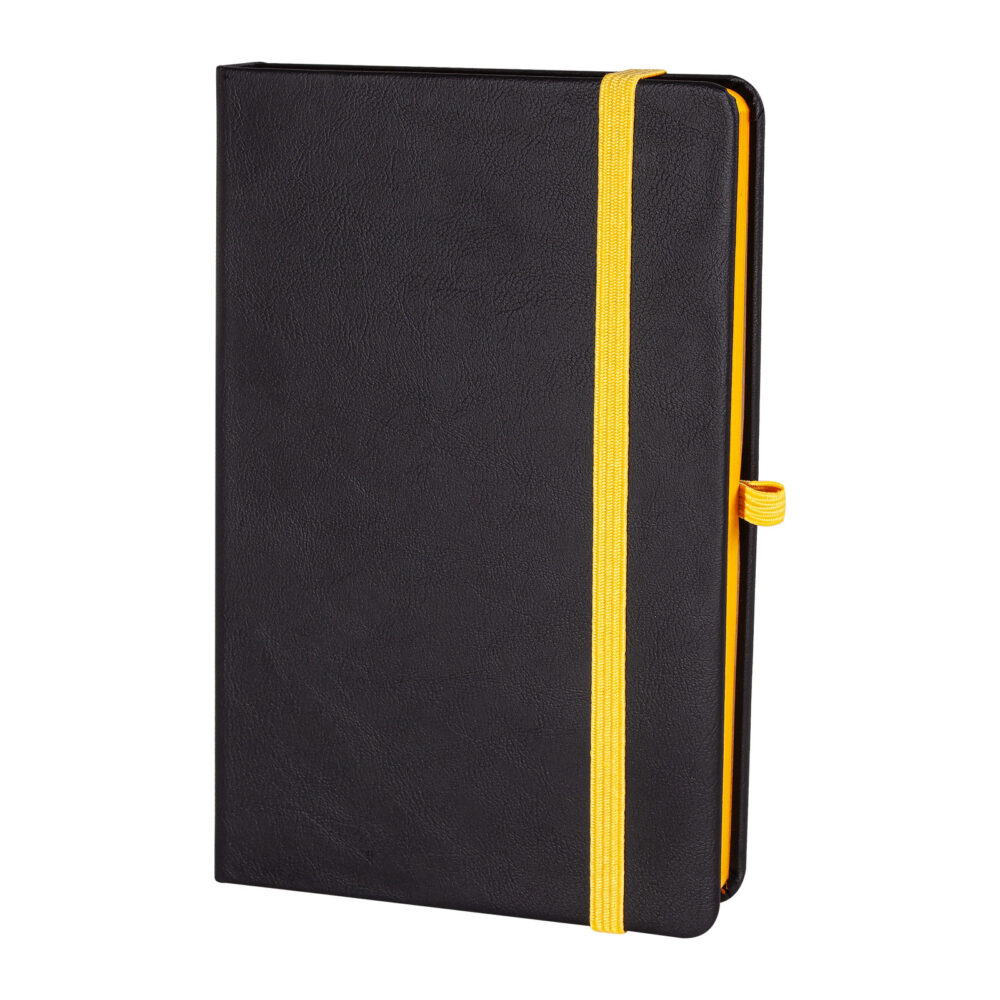 TUNALI SARI TARİHSİZ DEFTER (13X21 CM) | Promosyon Ürünleri