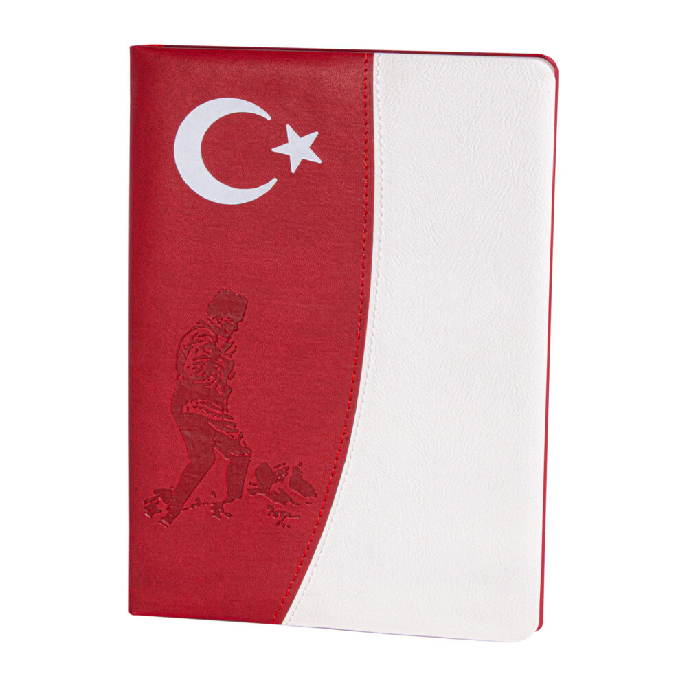 ATATÜRK TARİHSİZ DEFTER (17X24 CM) | Promosyon Ürünleri