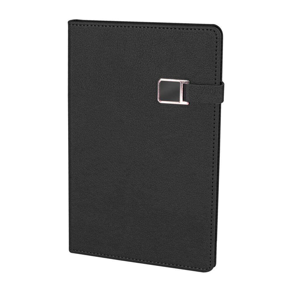 ESENBOĞA SİYAH TARİHSİZ DEFTER (13X21 CM) | Promosyon Ürünleri