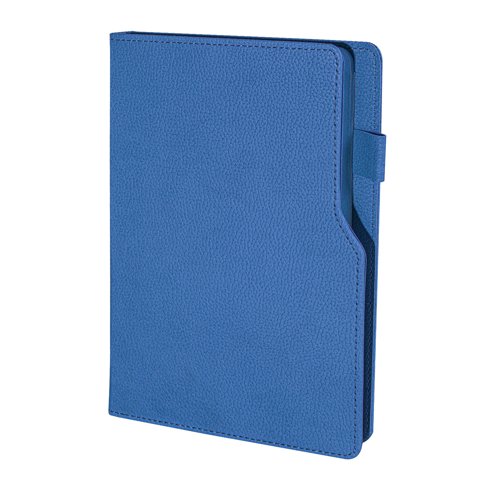 BAHÇELİEVLER LACİVERT TARİHSİZ DEFTER (14,5X21 CM) | Promosyon Ürünleri
