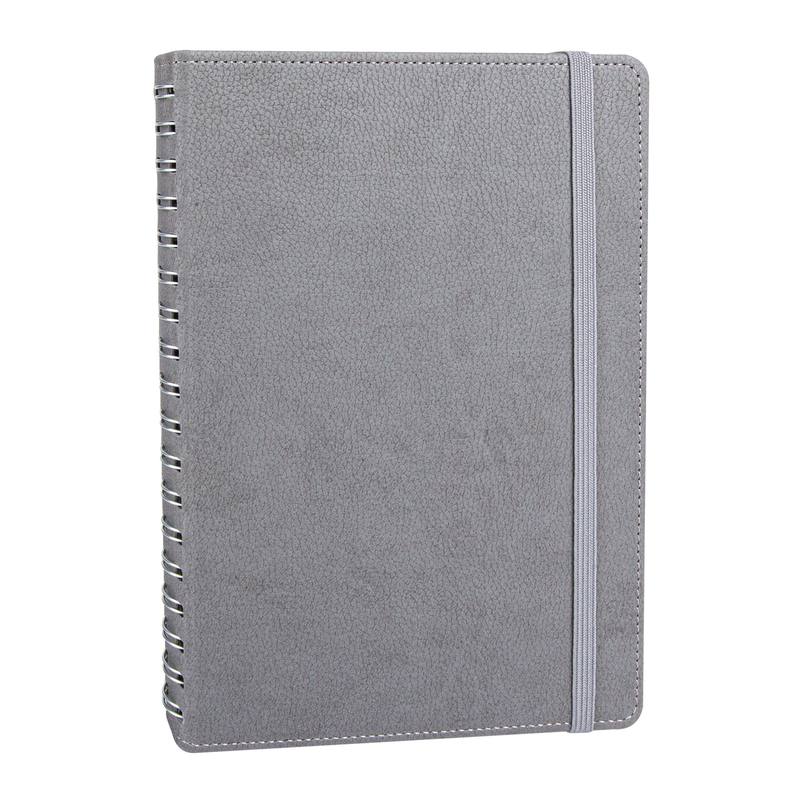 SÖĞÜTÖZÜ GRİ SPİRALLİ TARİHSİZ DEFTER (17X24 CM) | Promosyon Ürünleri