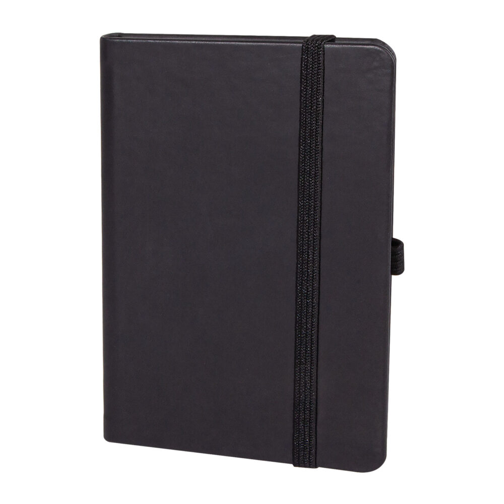 İNCEK SİYAH TARİHSİZ DEFTER (9X14 CM) | Promosyon Ürünleri