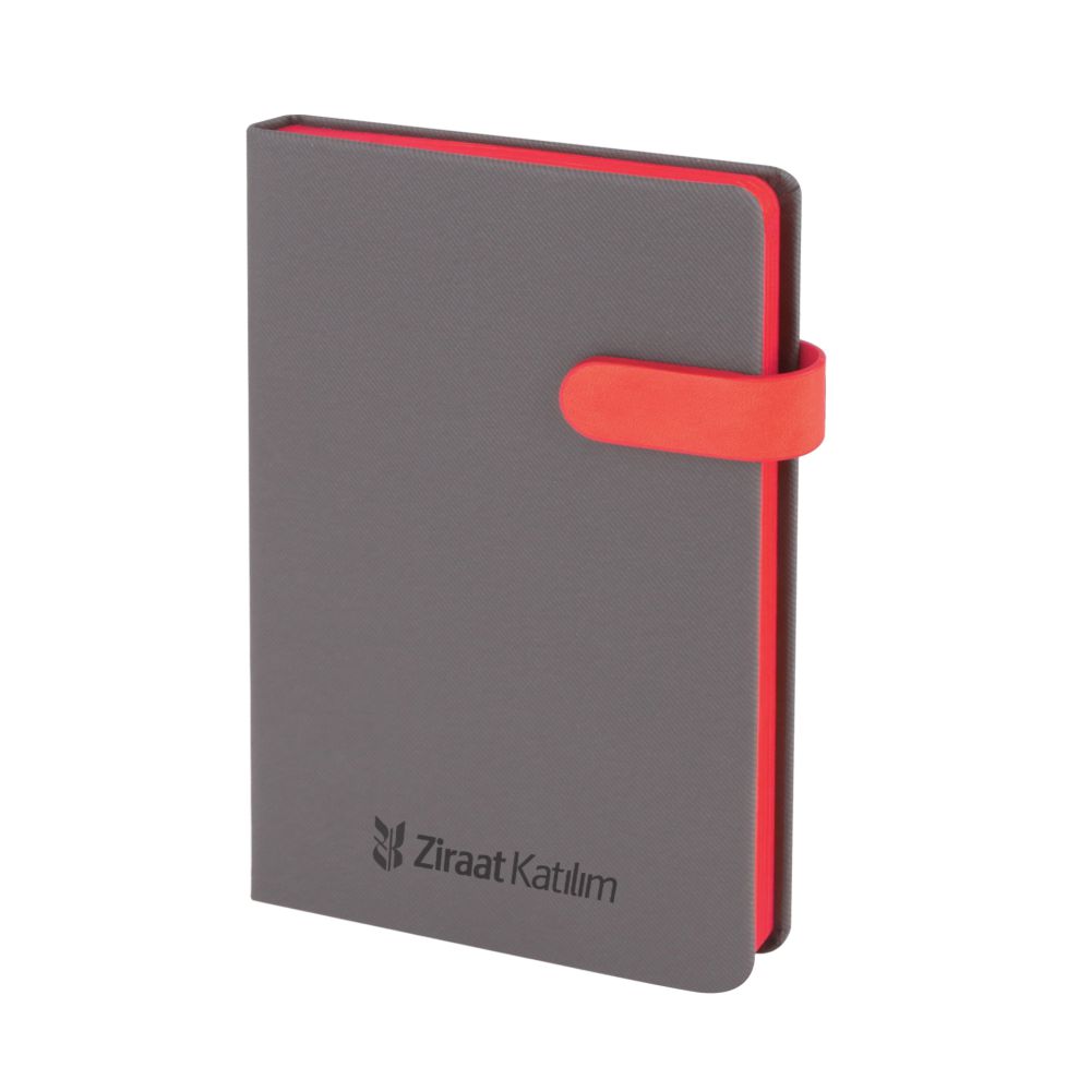 Oran kirmizi tarİhsİz defter 13x21 cm ekstra promosyon ekstra promosyon