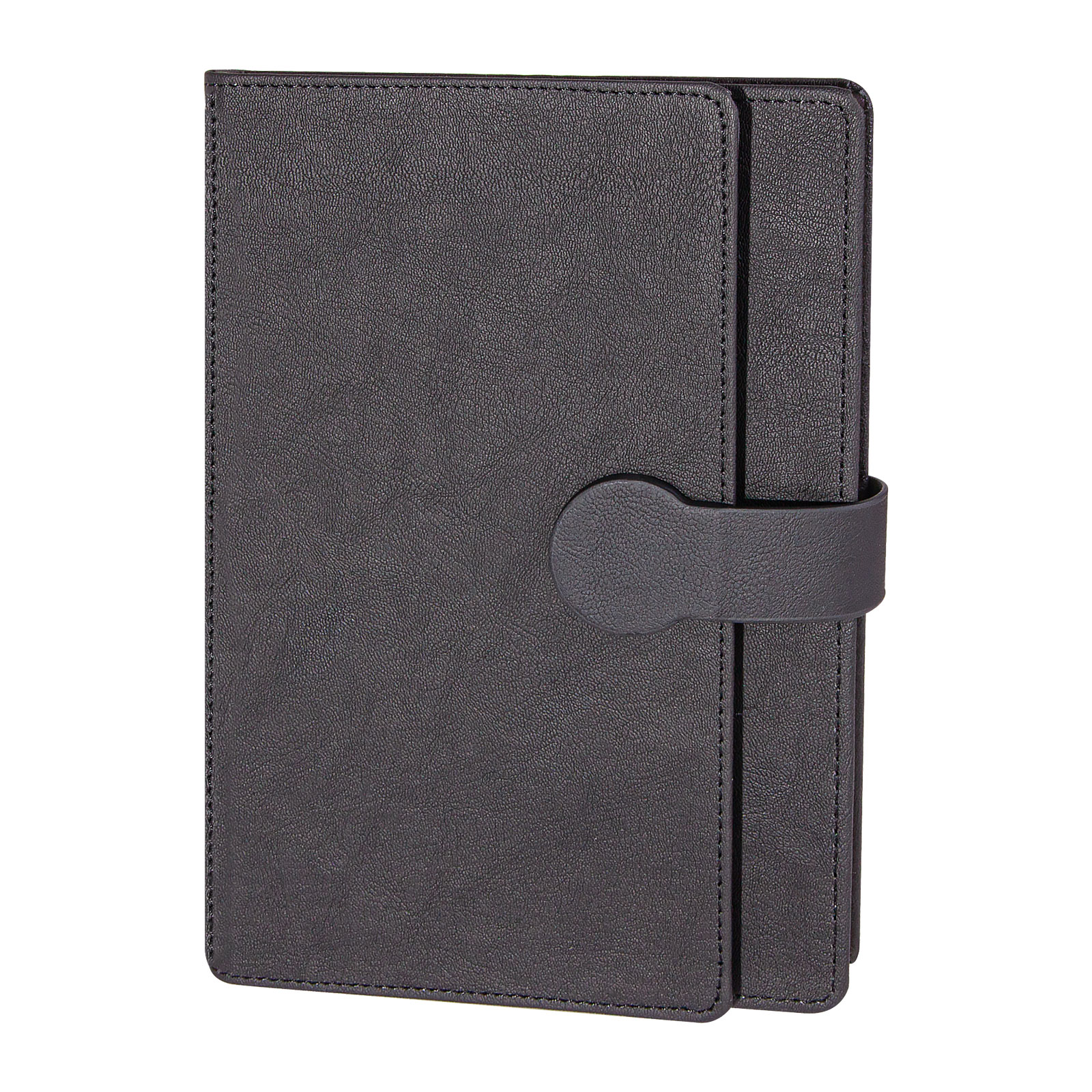 SARAY SİYAH TARİHSİZ DEFTER (15X21 CM) | Promosyon Ürünleri