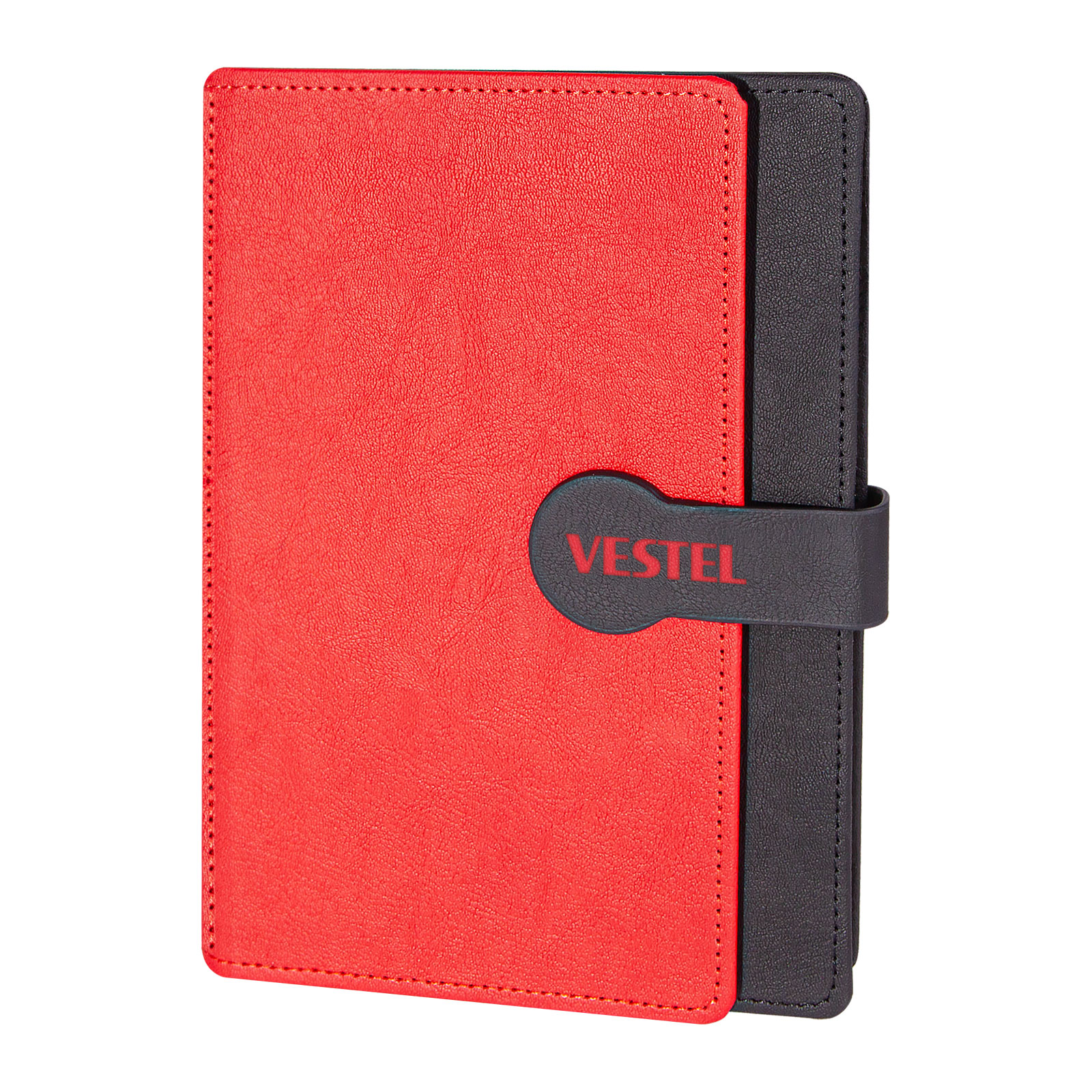 SARAY KIRMIZI TARİHSİZ DEFTER (15X21 CM) | Promosyon Ürünleri