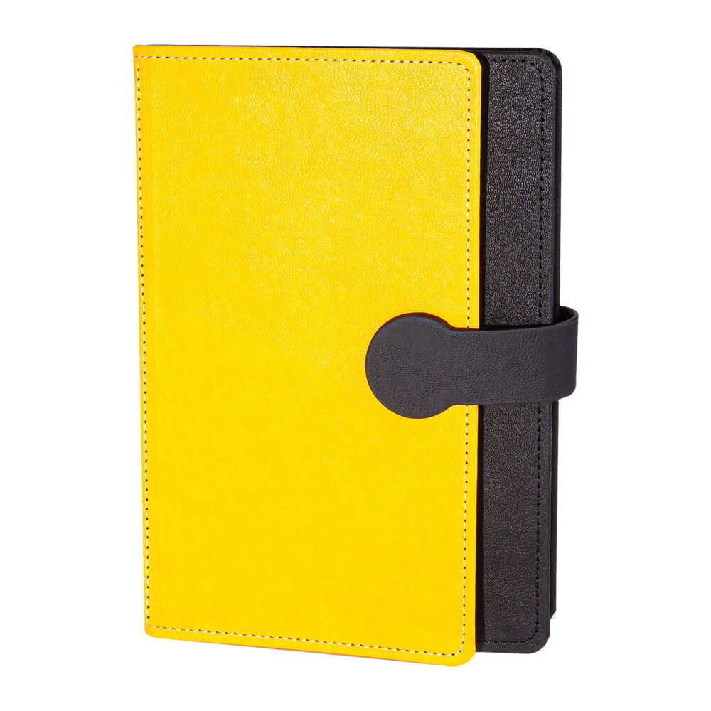 SARAY SARI TARİHSİZ DEFTER (15X21 CM) | Promosyon Ürünleri