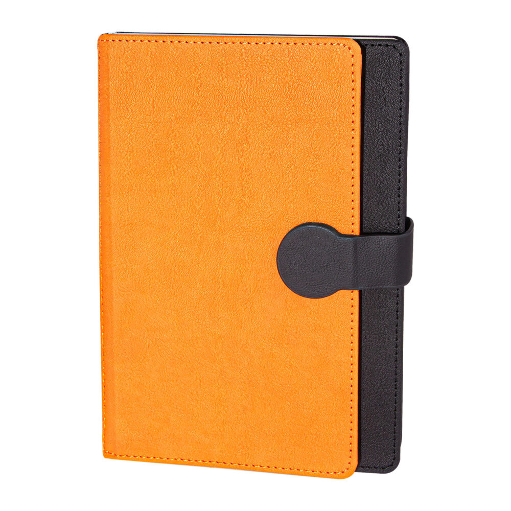 SARAY TURUNCU TARİHSİZ DEFTER (15X21 CM) | Promosyon Ürünleri