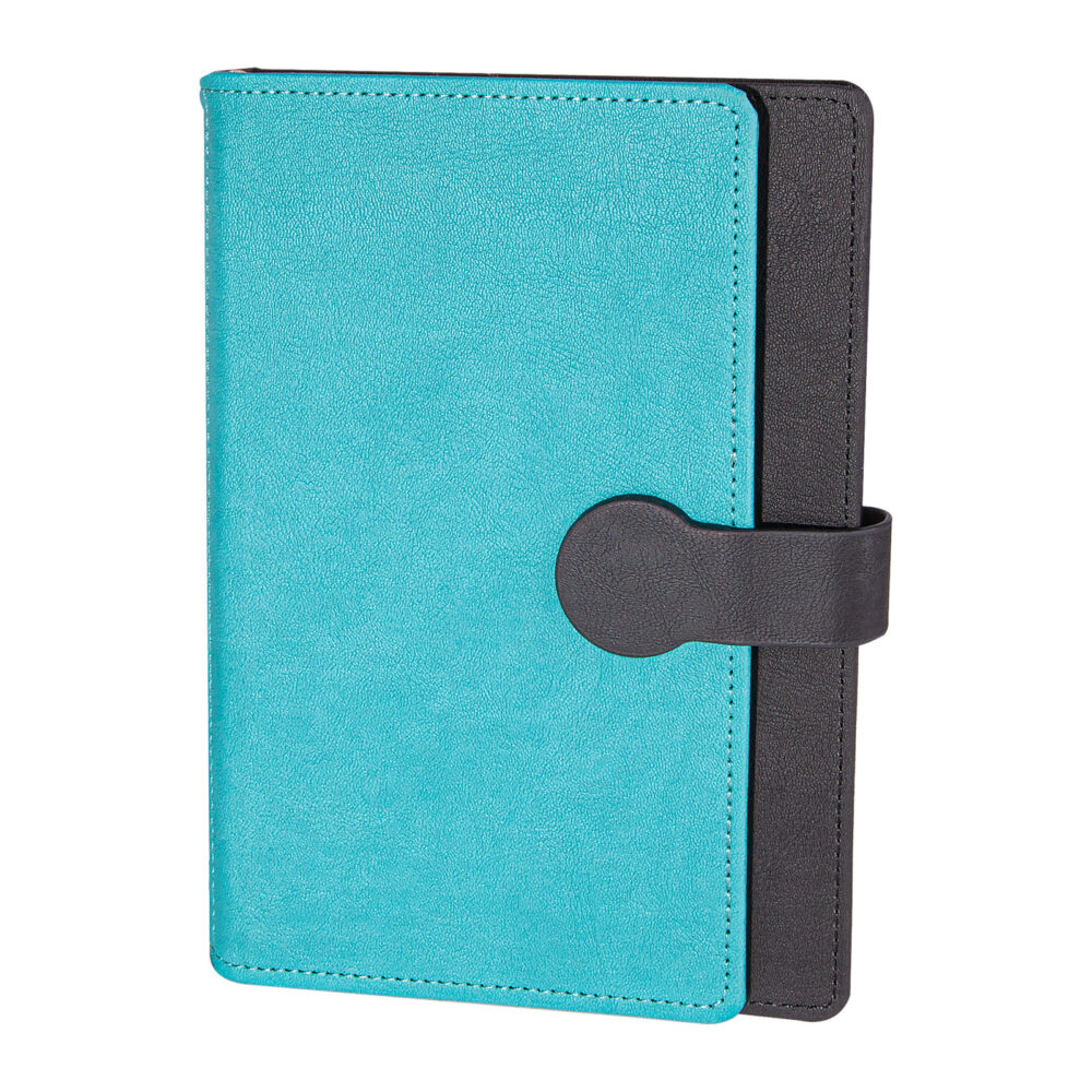 SARAY TURKUAZ TARİHSİZ DEFTER (15X21 CM) | Promosyon Ürünleri