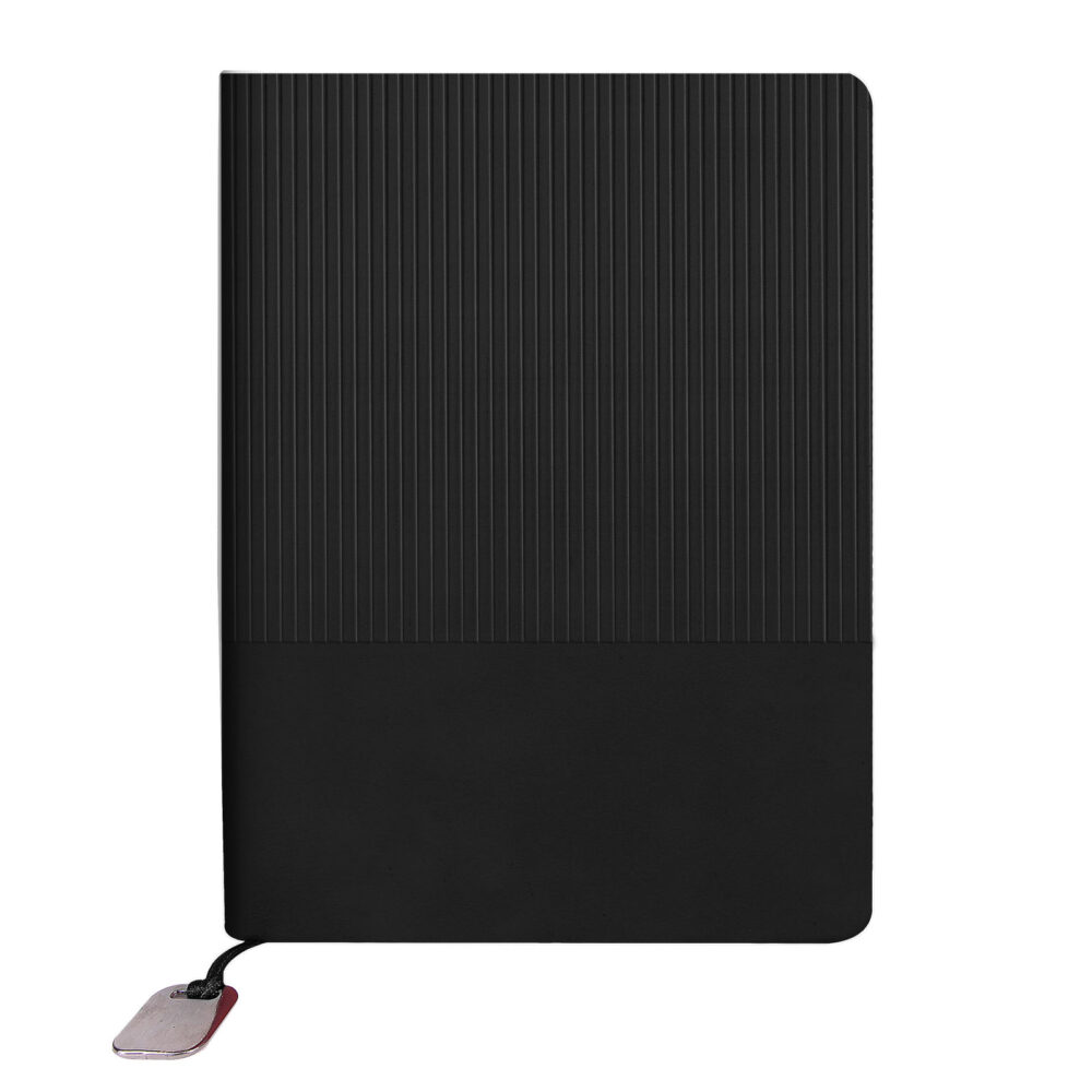DİKMEN SİYAH TARİHSİZ DEFTER (15X21 CM) | Promosyon Ürünleri
