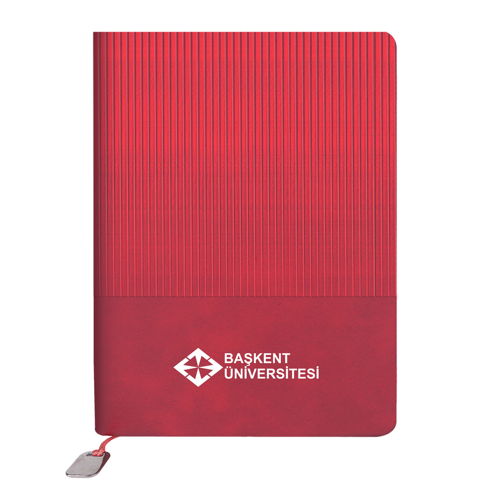 DİKMEN KIRMIZI TARİHSİZ DEFTER (15X21 CM) | Promosyon Ürünleri