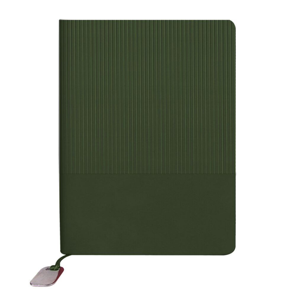 DİKMEN YEŞİL TARİHSİZ DEFTER (15X21 CM) - Görsel 1