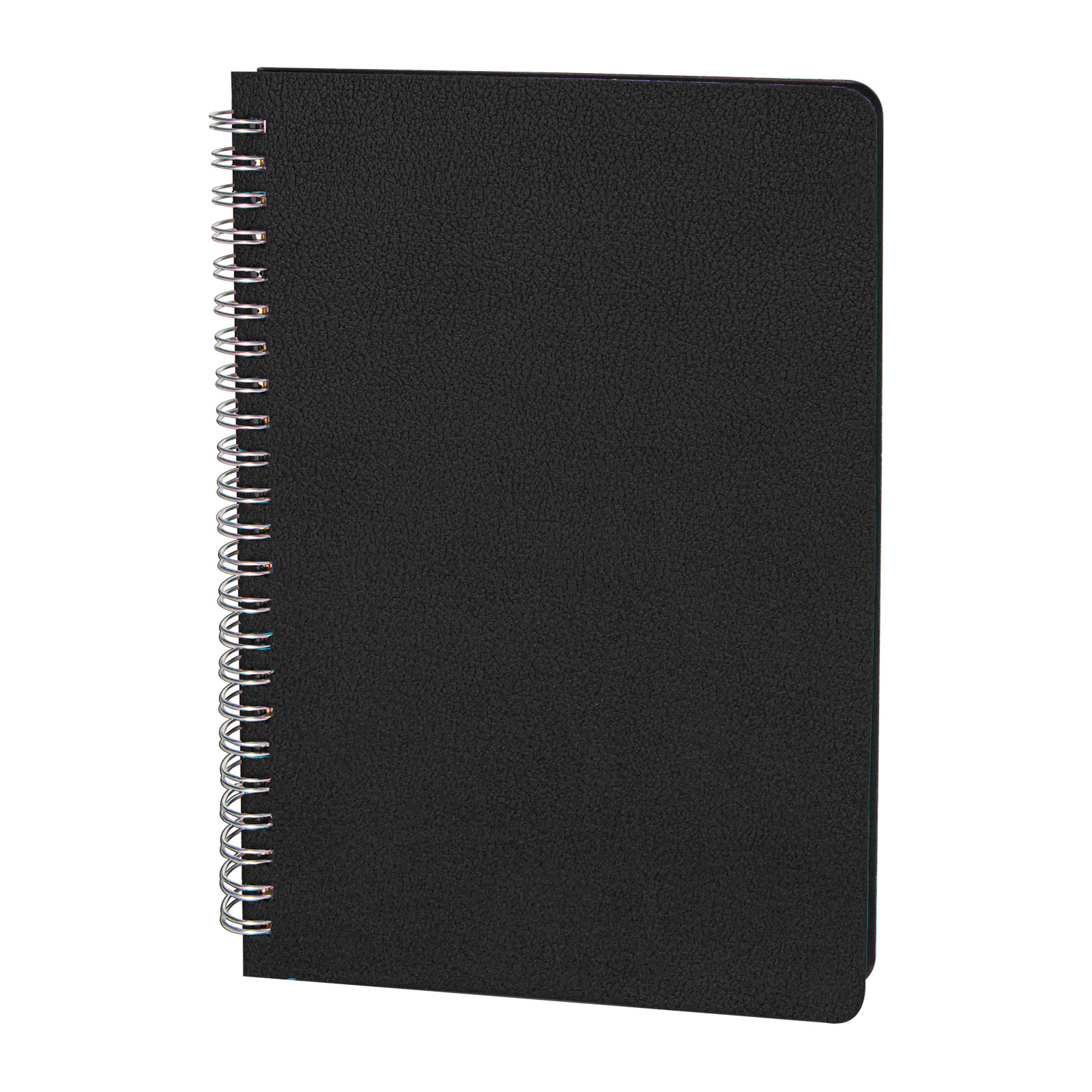 AKYURT SİYAH SPİRALLİ TARİHSİZ DEFTER (13X21 CM) | Promosyon Ürünleri