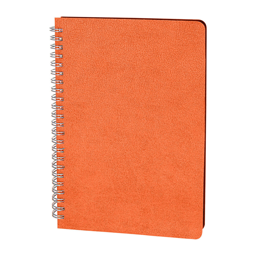 AKYURT TURUNCU SPİRALLİ TARİHSİZ DEFTER (13X21 CM) | Promosyon Ürünleri