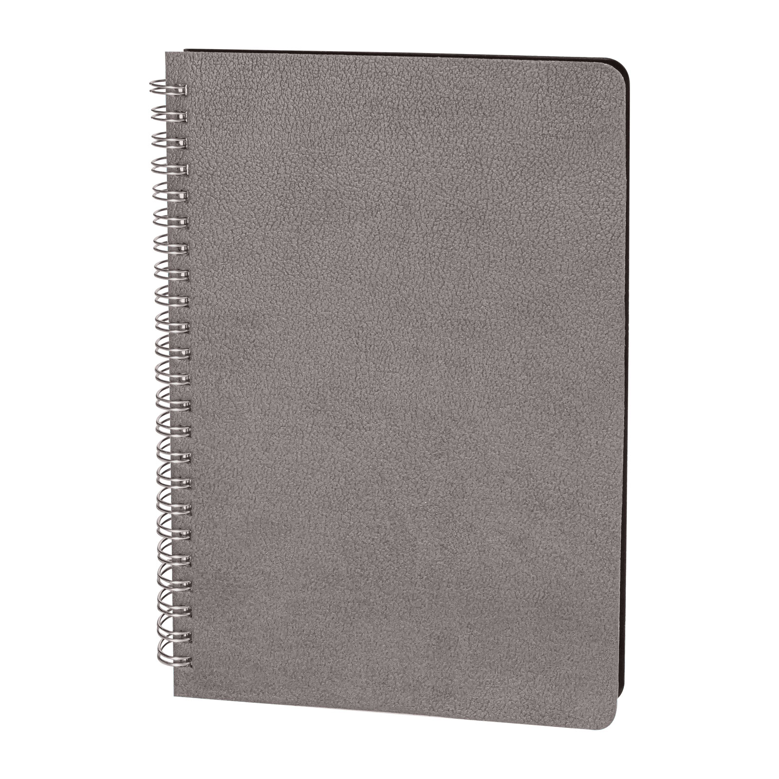 AKYURT GRİ SPİRALLİ TARİHSİZ DEFTER (13X21 CM) | Promosyon Ürünleri