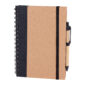 PURSAKLAR SİYAH SPİRALLİ TARİHSİZ DEFTER (15X21 CM) | Promosyon Ürünleri