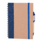 PURSAKLAR LACİVERT SPİRALLİ TARİHSİZ DEFTER (15X21 CM) | Promosyon Ürünleri