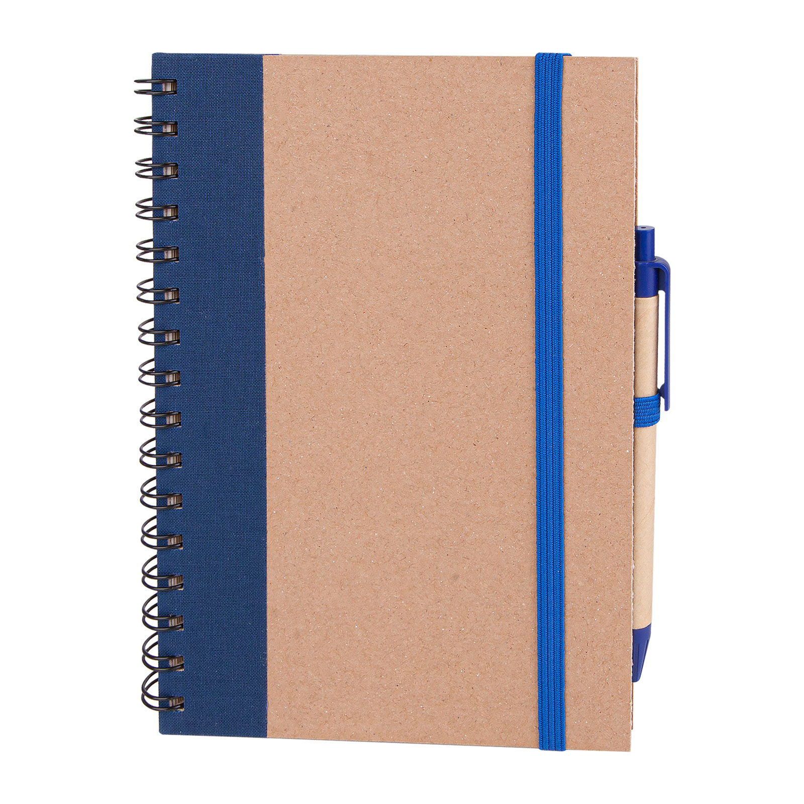 PURSAKLAR LACİVERT SPİRALLİ TARİHSİZ DEFTER (15X21 CM) | Promosyon Ürünleri