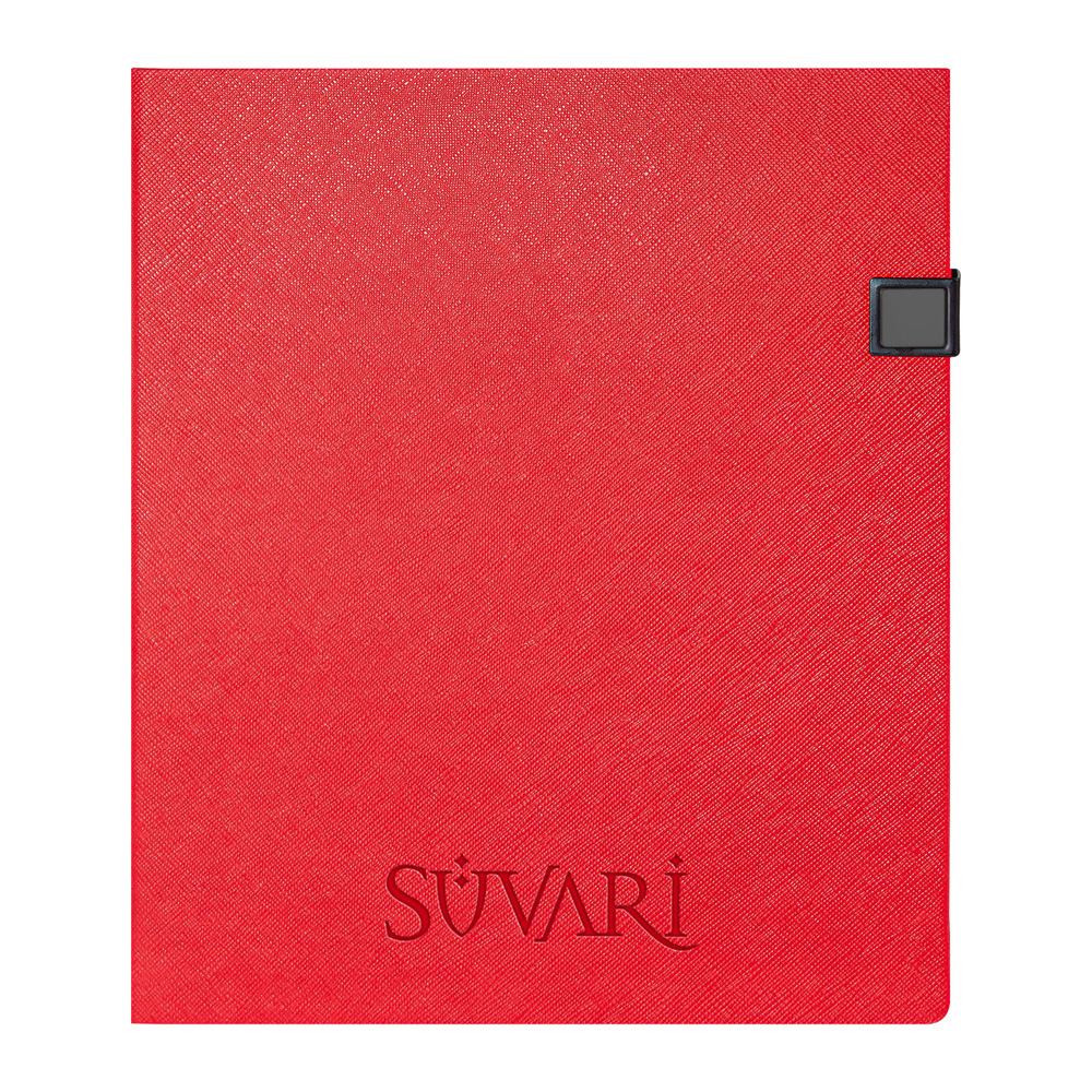 ESAT KIRMIZI TARİHSİZ DEFTER (19X25 CM) | Promosyon Ürünleri