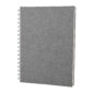 ALTINDAĞ GRİ KARELİ SPİRALLİ TARİHSİZ DEFTER (17X24 CM) | Promosyon Ürünleri
