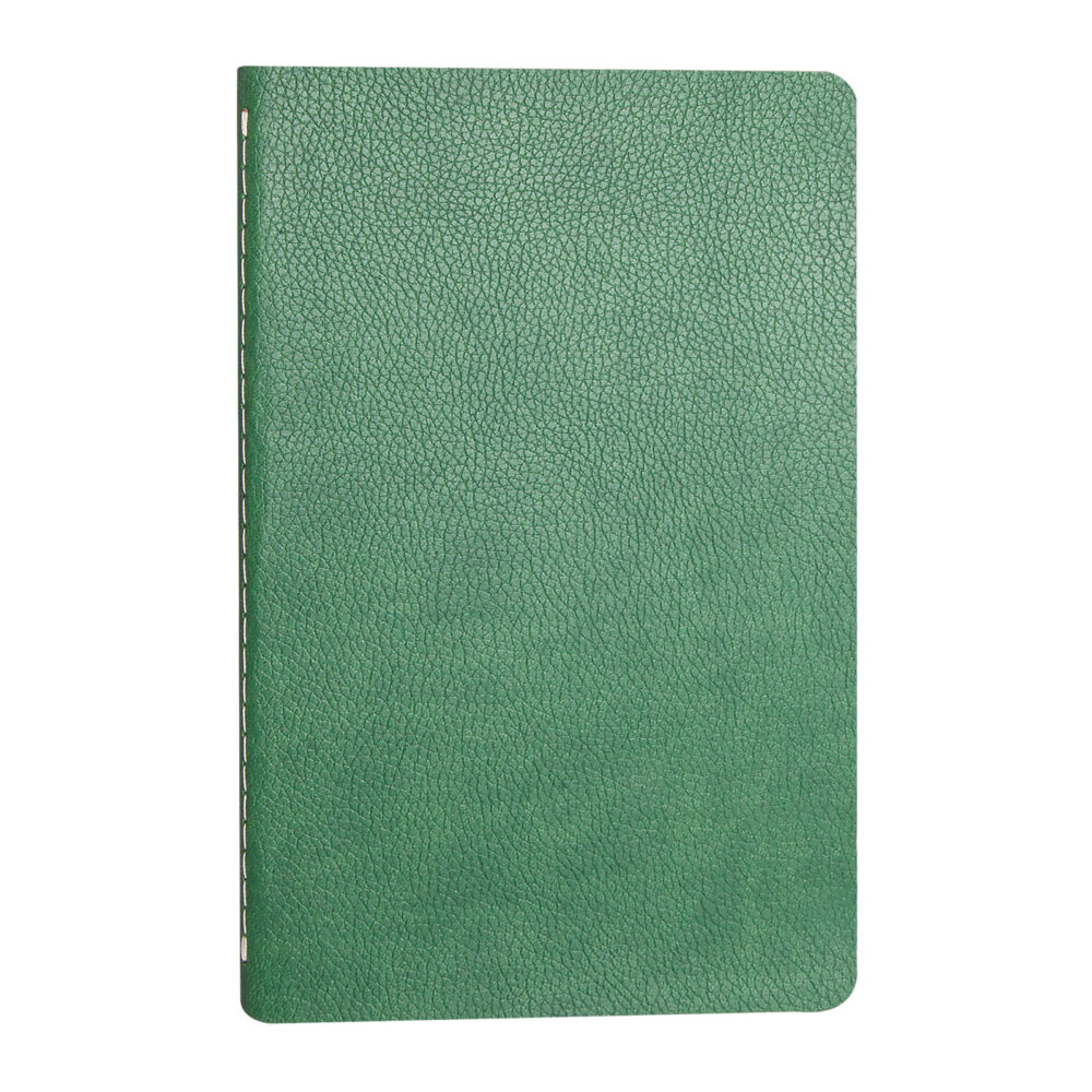 SIHHİYE YEŞİL TERZİ DİKİŞLİ DEFTER (13X21 CM) | Promosyon Ürünleri