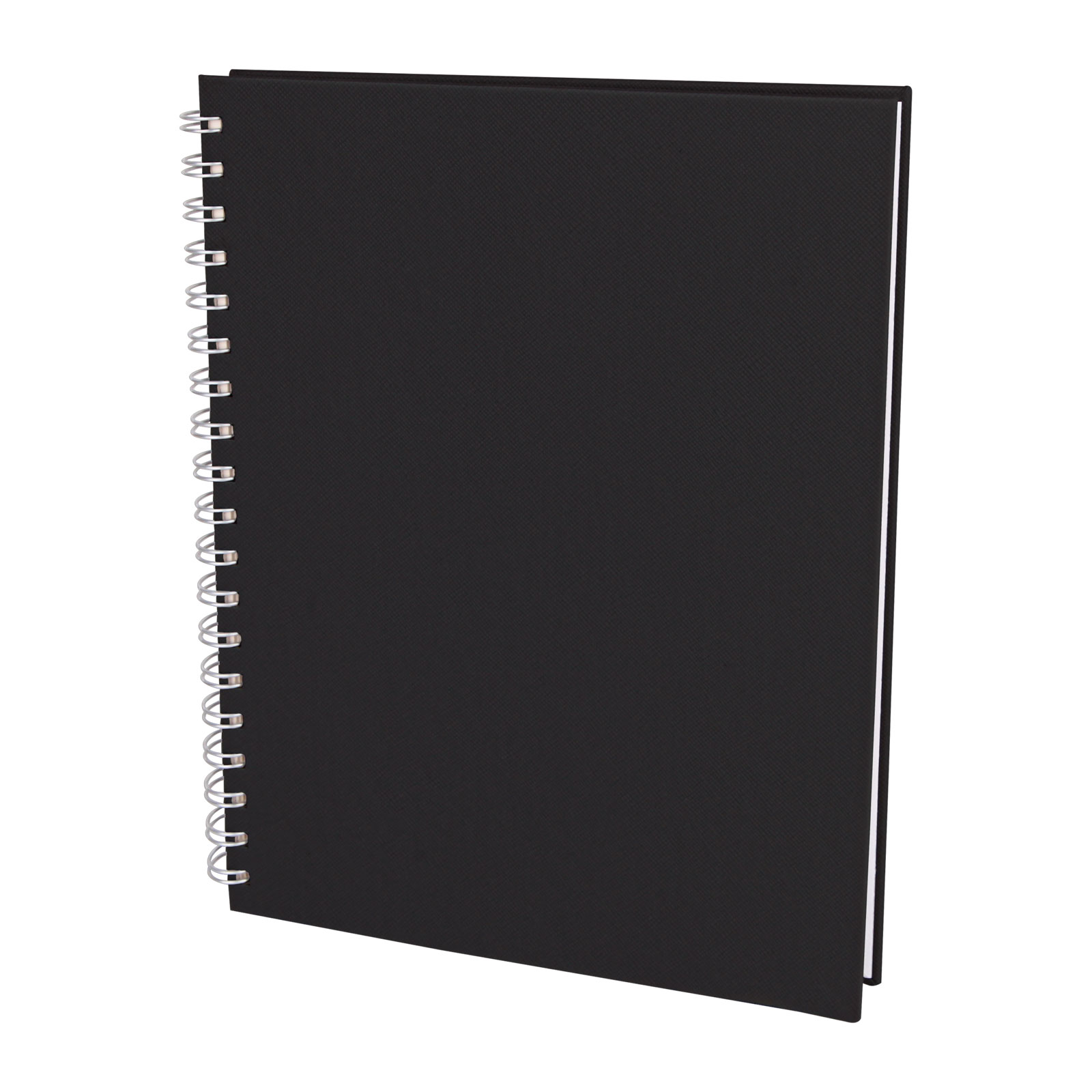 SEĞMENLER SİYAH KARELİ SPİRALLİ TARİHSİZ DEFTER (19X25 CM) | Promosyon Ürünleri