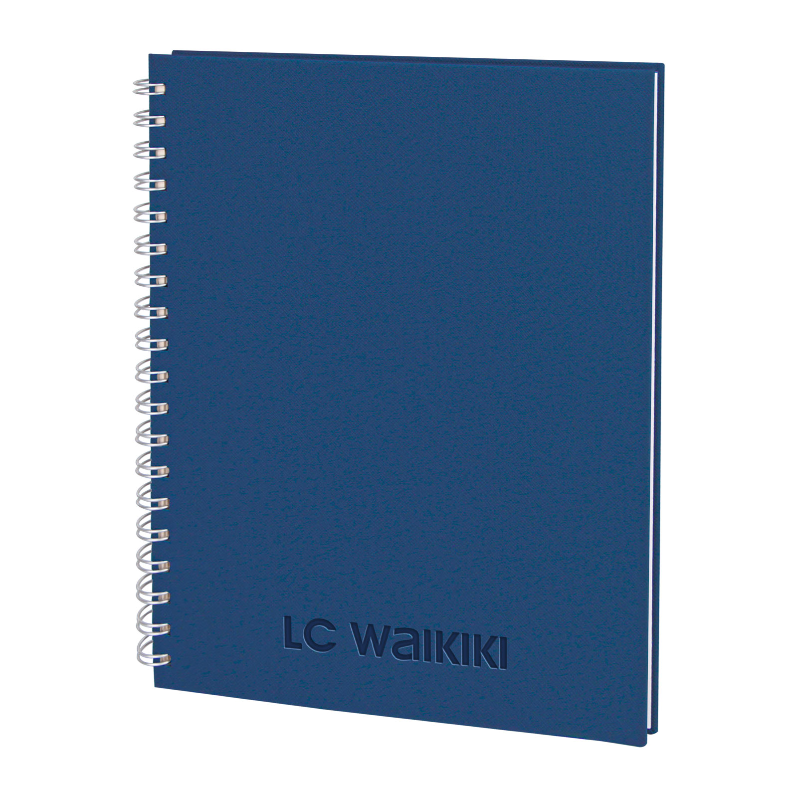 SEĞMENLER LACİVERT KARELİ SPİRALLİ TARİHSİZ DEFTER (19X25 CM) | Promosyon Ürünleri