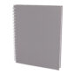 SEĞMENLER GRİ KARELİ SPİRALLİ TARİHSİZ DEFTER (19X25 CM) | Promosyon Ürünleri