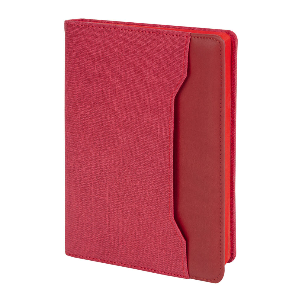 KORU KIRMIZI TARİHSİZ DEFTER (15X21 CM) | Promosyon Ürünleri