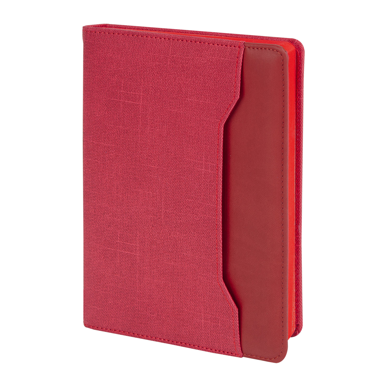 KORU KIRMIZI TARİHSİZ DEFTER (15X21 CM) | Promosyon Ürünleri