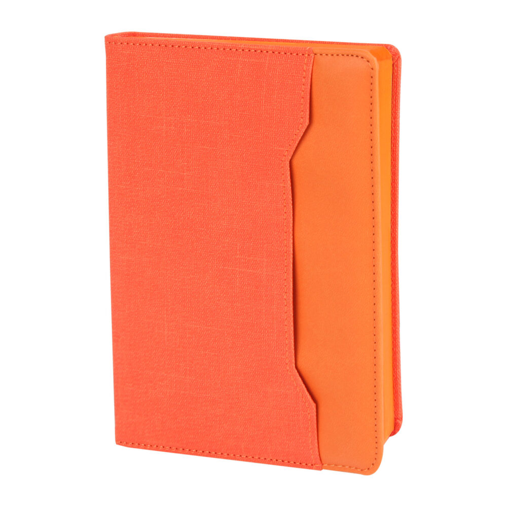 KORU TURUNCU TARİHSİZ DEFTER (15X21 CM) | Promosyon Ürünleri