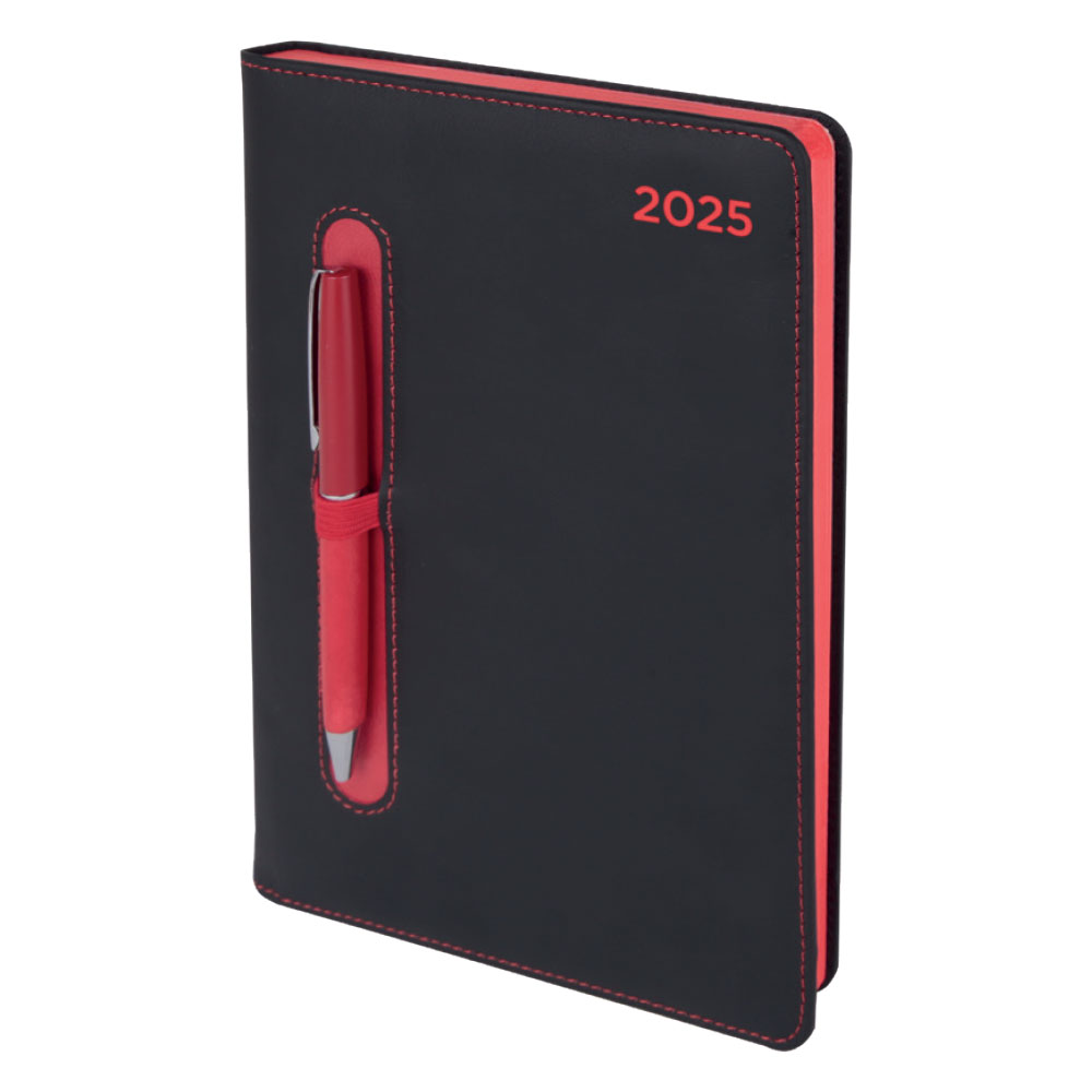 Ergazİ kirmizi tarİhlİ ajanda 17x24 cm ekstra promosyon ekstra promosyon