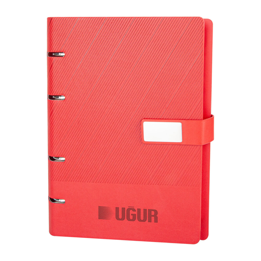 BİRLİK KIRMIZI ORGANİZER AJANDA (17,5x22,5CM) | Promosyon Ürünleri