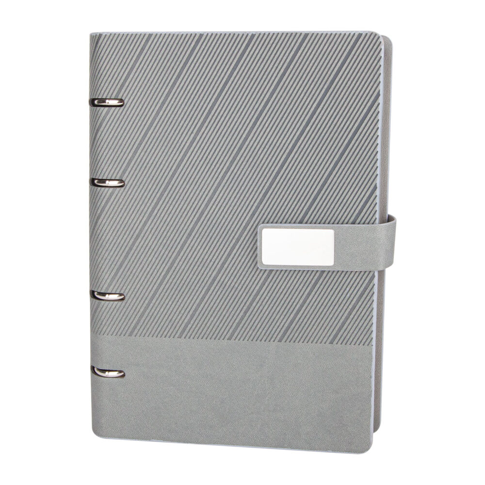BİRLİK GRİ ORGANİZER AJANDA (17,5x22,5CM) | Promosyon Ürünleri
