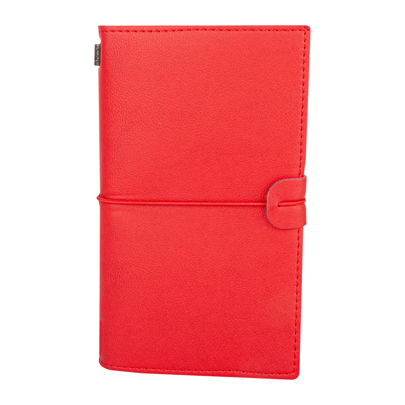 KUĞULU KIRMIZI TARİHSİZ DEFTER (11,5X20 CM) | Promosyon Ürünleri