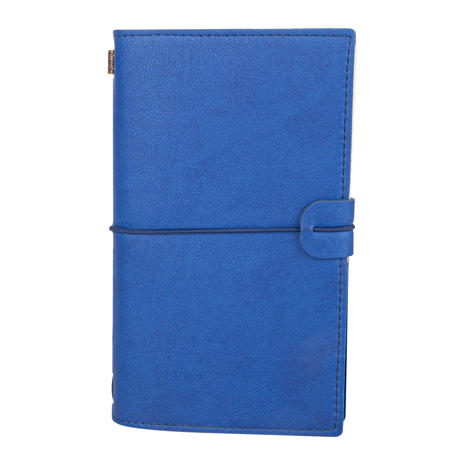 KUĞULU LACİVERT TARİHSİZ DEFTER (11,5X20 CM) | Promosyon Ürünleri