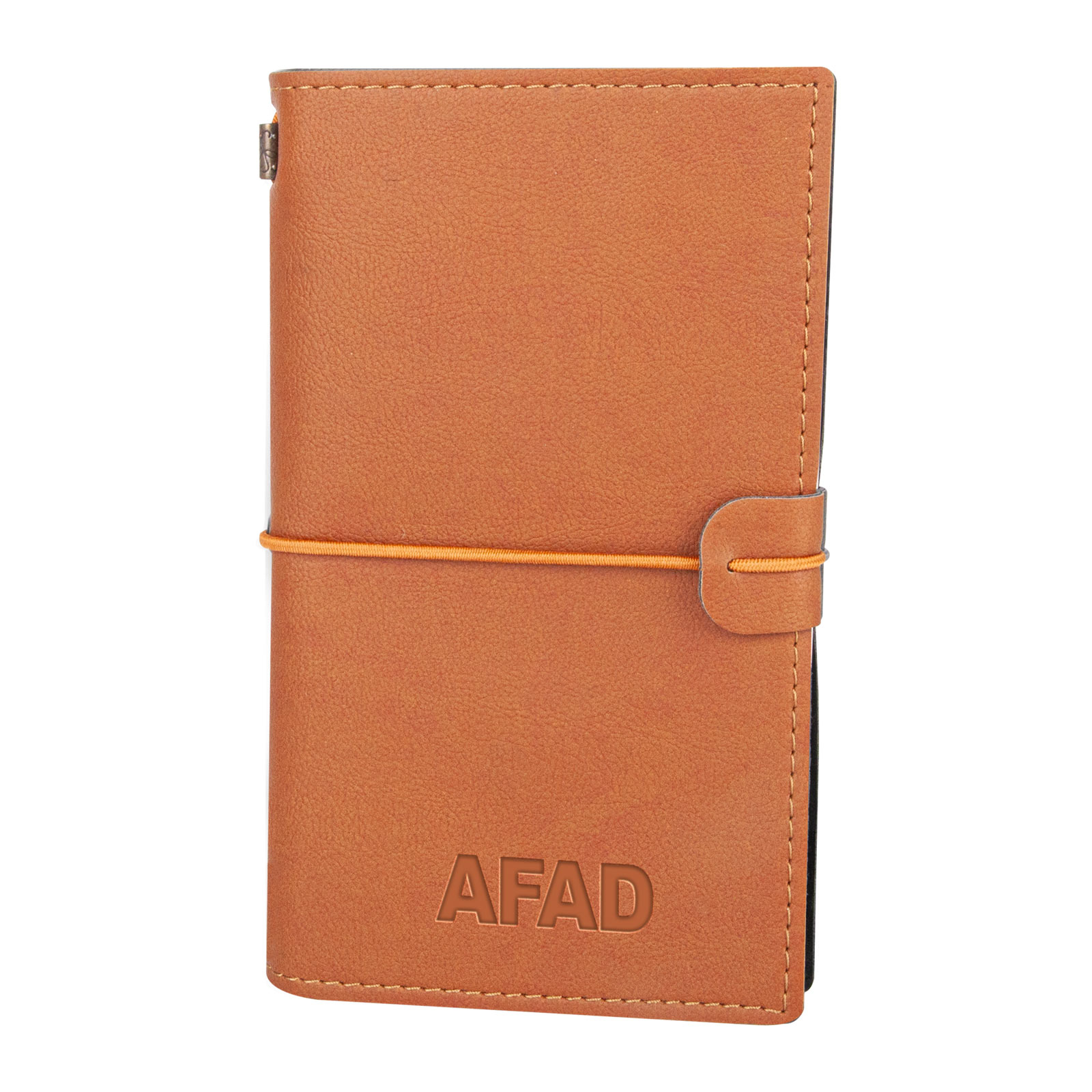 KUĞULU KAHVERENGİ TARİHSİZ DEFTER (11,5X20 CM) | Promosyon Ürünleri