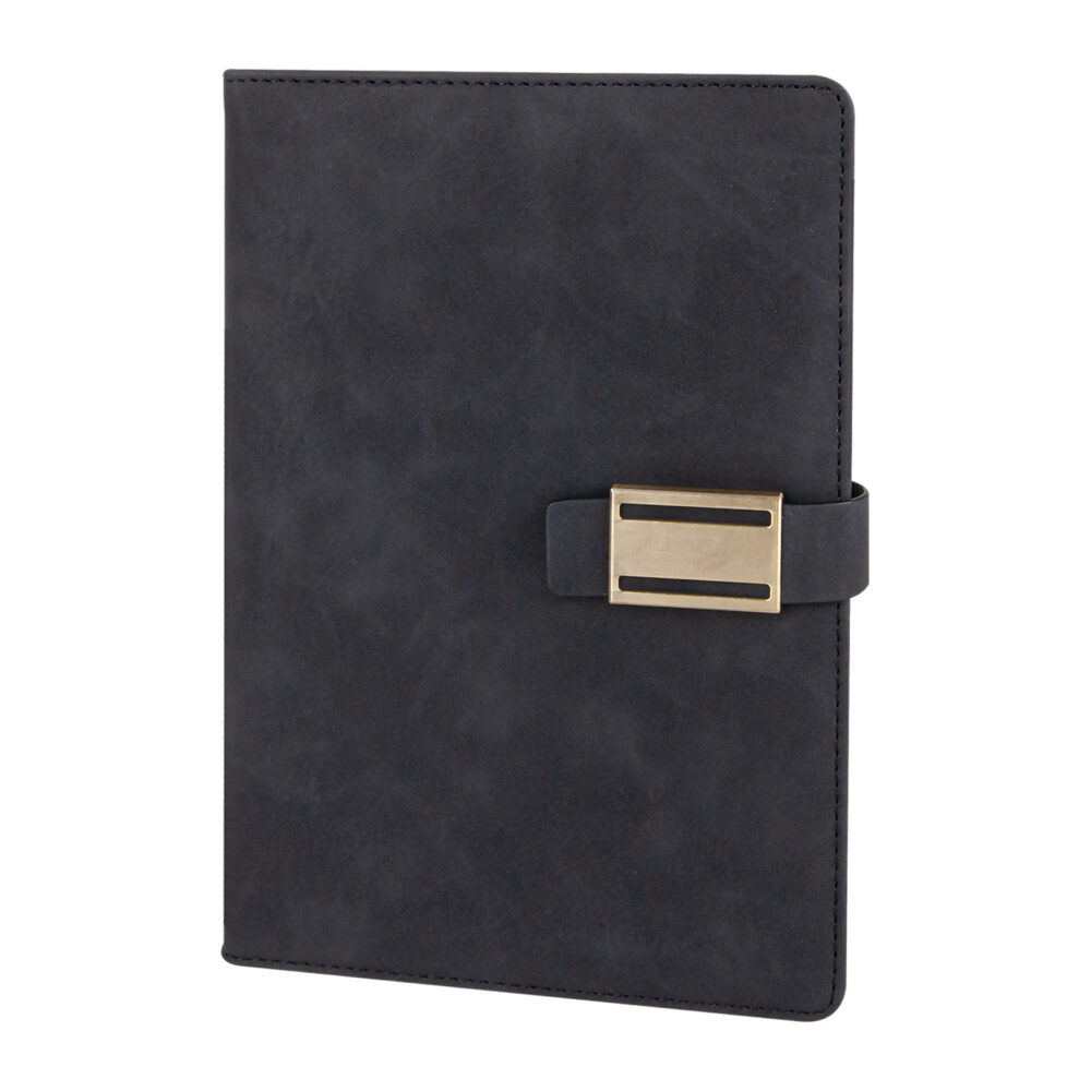 AKINCI SİYAH TARİHSİZ DEFTER (15X21 CM) | Promosyon Ürünleri