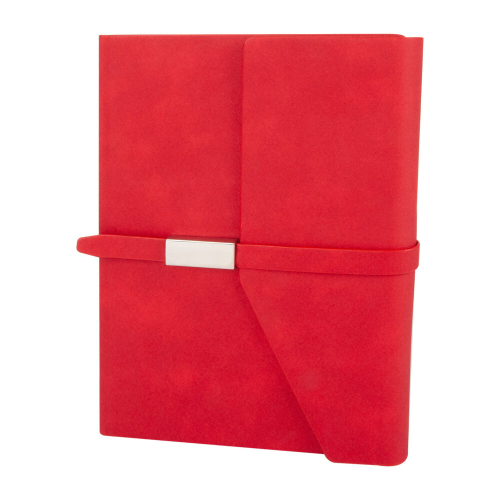 MOGAN KIRMIZI TARİHSİZ DEFTER (15x21 CM)