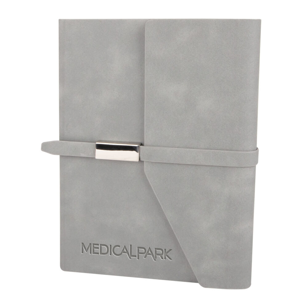 MOGAN GRİ TARİHSİZ DEFTER (15x21 CM) | Promosyon Ürünleri