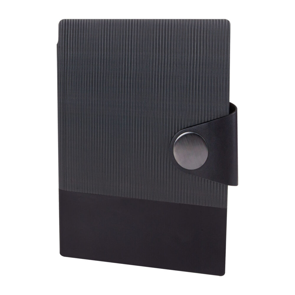 GÖKSU SİYAH TARİHSİZ DEFTER (15X21 CM) | Promosyon Ürünleri
