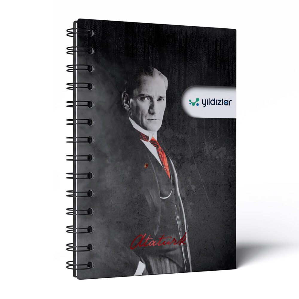 PARLA KUŞE MUKAVVA SIVAMA SPİRALLİ DEFTER (15X21CM) | Promosyon Ürünleri